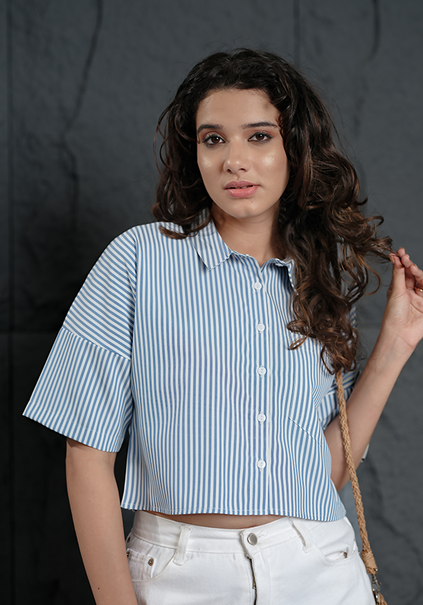 MAPLE STRIPE BLOUSE